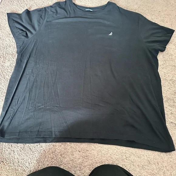 Nautica | Shirts | Nautica Black Long Sleeve Tee | Poshmark